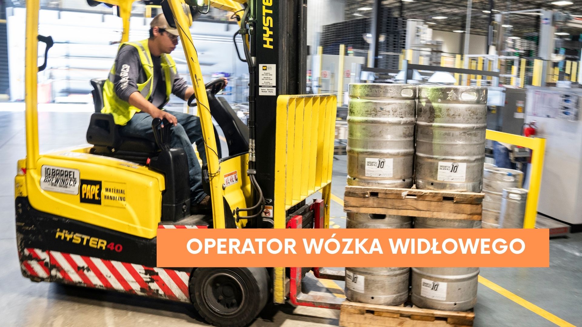 Operator wózka widłowego